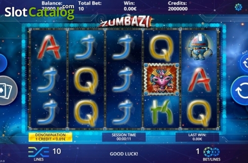 Скрин2. Zumbazi слот