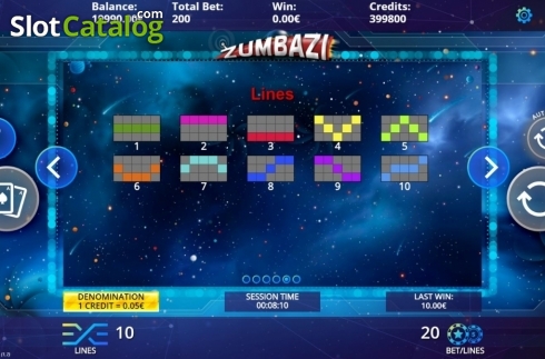 Скрин9. Zumbazi слот