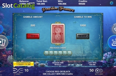 Скрин4. Poseidon Treasure слот