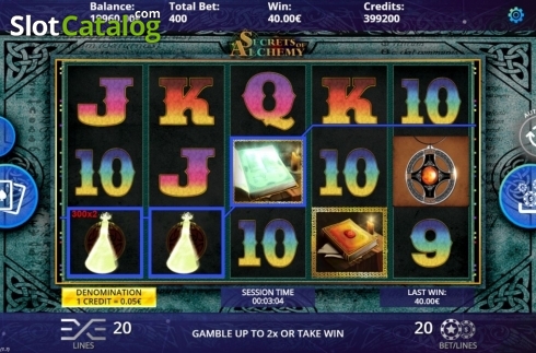 Скрин3. Secrets of Alchemy (DLV) слот