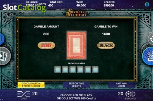 Скрин4. Secrets of Alchemy (DLV) слот