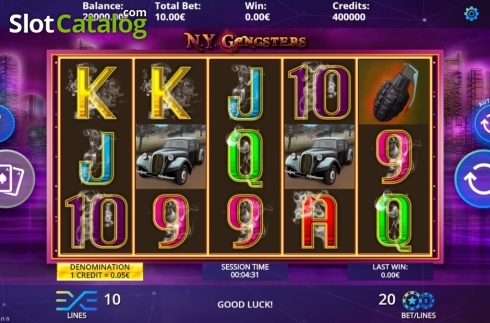 Скрин2. N.Y. Gangsters слот