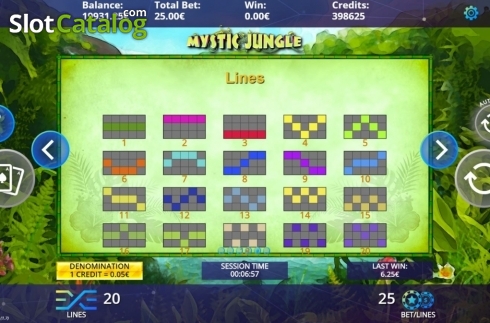 Скрин9. Mystic Jungle (DLV) слот
