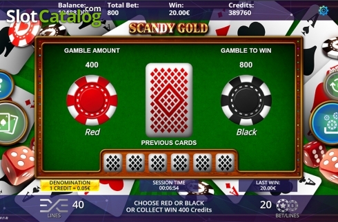Скрин4. Scandy Gold слот