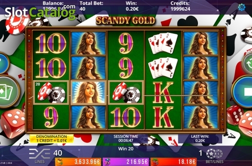 Скрин4. Scandy Gold Fruits Jackpot слот