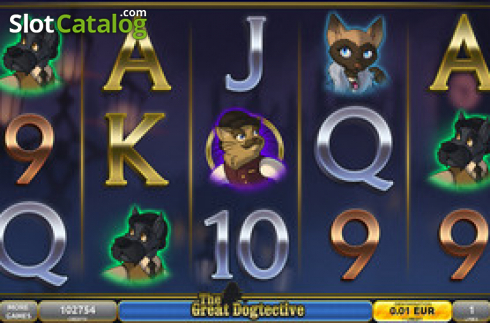 Скрин2. The Great Dogtective слот