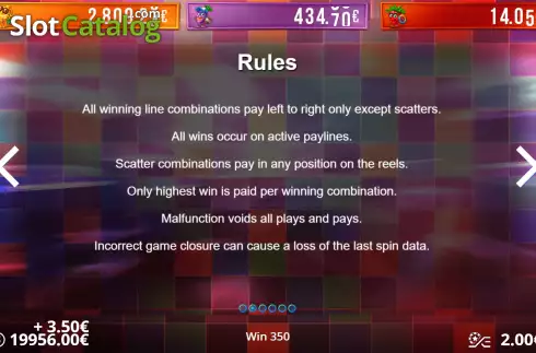 Скрин9. Brick Fruits 40 Lines слот