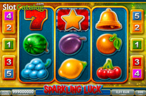 Скрин2. Sparkling Luck слот