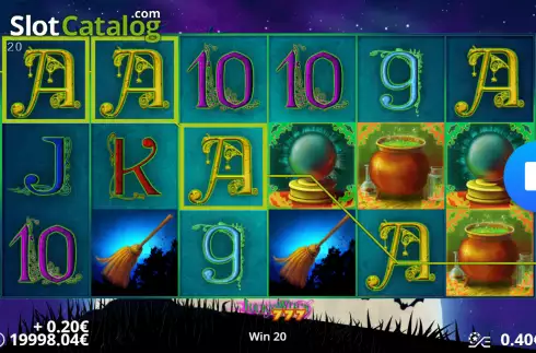 Скрин3. Lucky Witch 777 слот