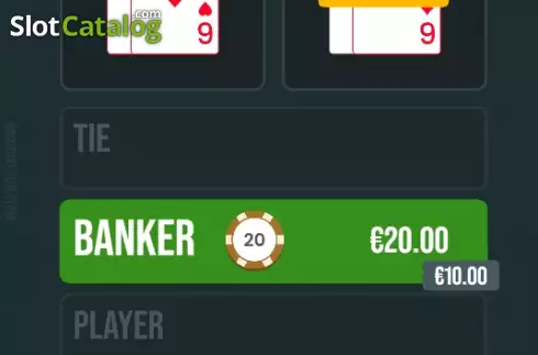 Скрин6. Baccarat Evolution слот