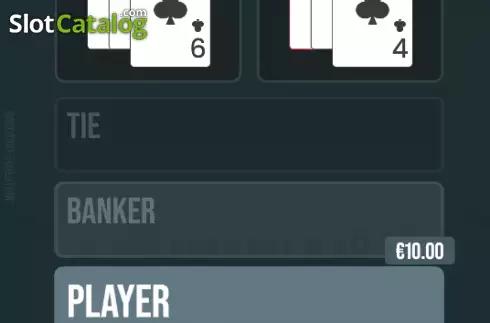 Скрин4. Baccarat Evolution слот