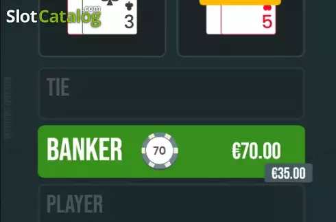 Скрин9. Baccarat Evolution слот