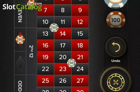 Скрин4. Roulette Evolution VIP слот