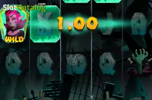 Скрин4. Val's Haunted Party слот