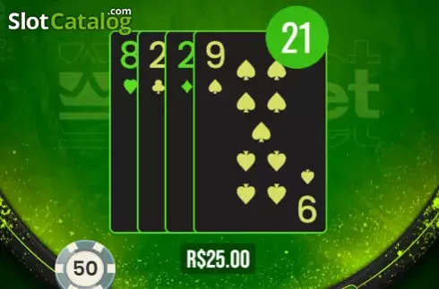 Скрин6. Blackjack Falcão слот