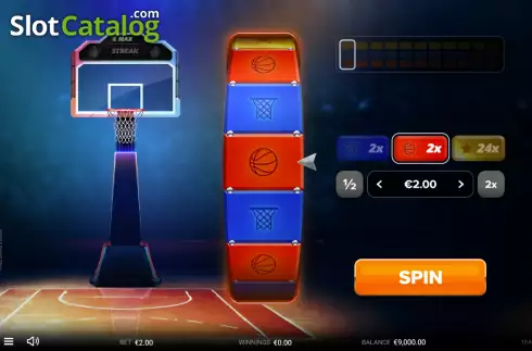 Скрин2. Double Basketball слот