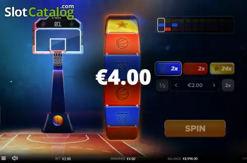 Скрин3. Double Basketball слот