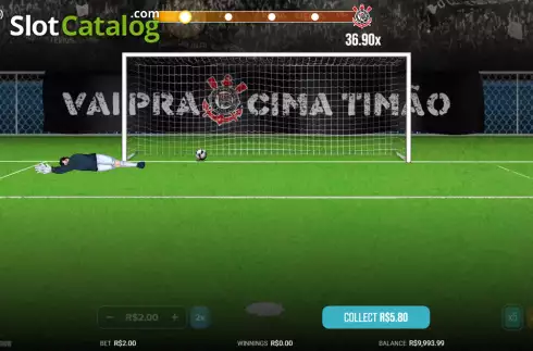 Скрин3. Timão Penalty Show слот