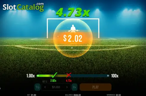 Скрин3. Penalty Crash слот