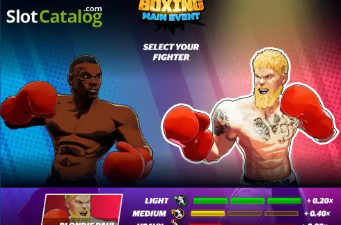Скрин2. Boxing Main Event слот