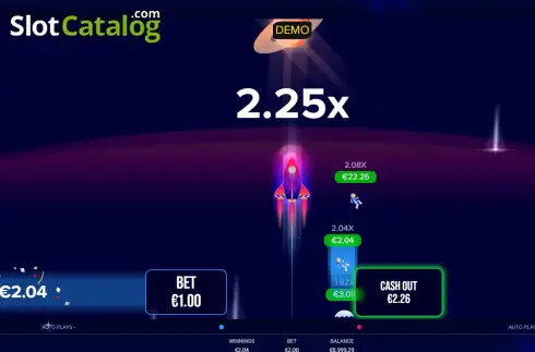 Скрин3. Crash Rising слот