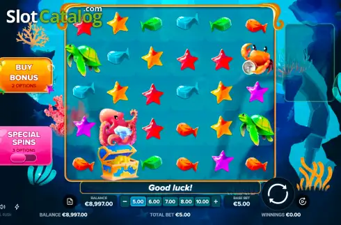 Скрин2. Big Coral Rush слот