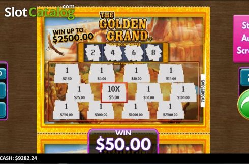 Скрин5. Golden Grand Scratcher слот