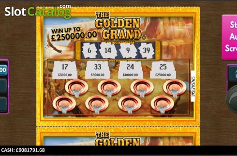 Скрин3. Golden Grand Scratcher слот