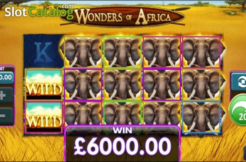 Скрин6. Wonders of Africa слот