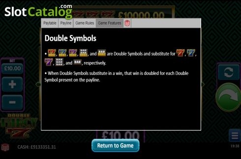 Double Fancy 7s слот