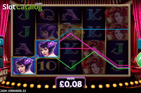 Скрин3. Cabaret Cash слот