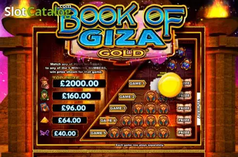 Book of Giza Gold слот