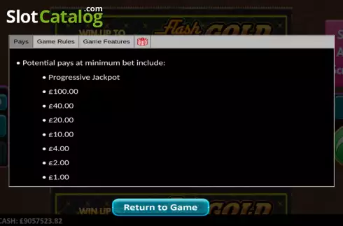 Скрин9. Flash Pays Gold Scratcher слот