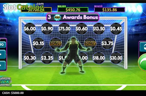 Скрин2. Winning Kick LuckyTap слот
