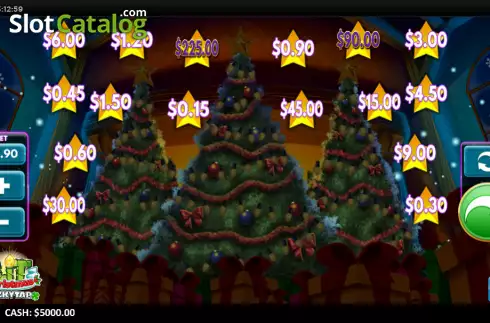 Скрин2. Lit Christmas LuckyTap слот