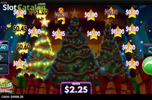 Скрин3. Lit Christmas LuckyTap слот