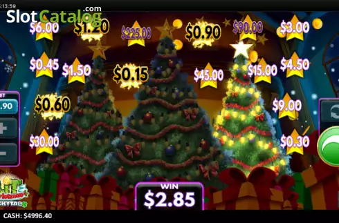 Скрин4. Lit Christmas LuckyTap слот