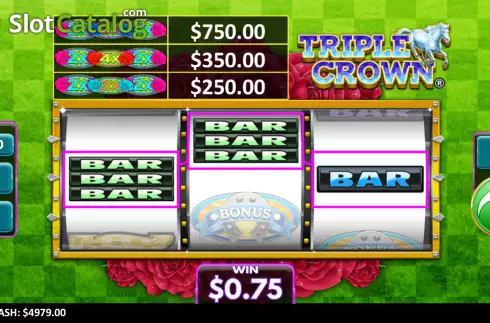 Скрин4. Triple Crown (DWG) слот