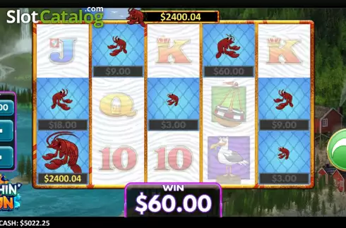 Скрин5. Fishin Fun (Design Works Gaming) слот