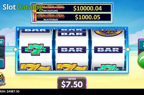 Скрин3. Flash Pays Paradise слот