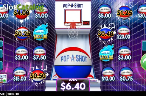 Скрин3. Pop-A-Shot Extreme LuckyTap слот