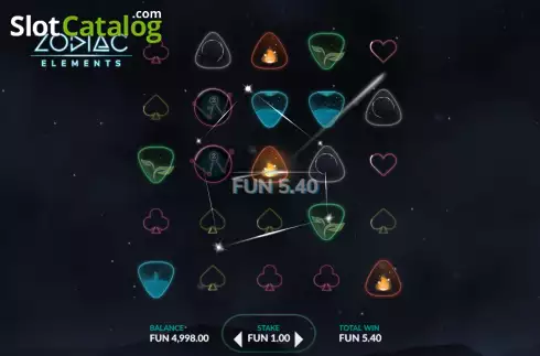 Скрин3. Zodiac Elements слот