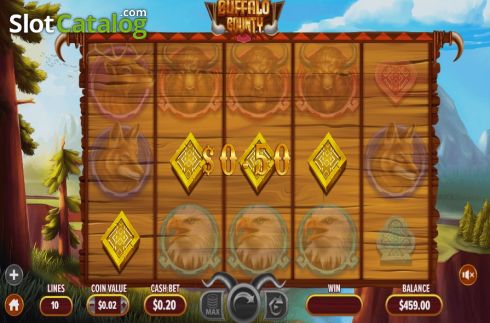 Скрин4. Buffalo Bounty слот