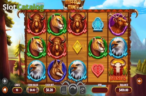 Скрин3. Buffalo Bounty слот