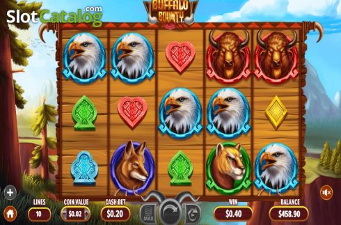 Скрин5. Buffalo Bounty слот