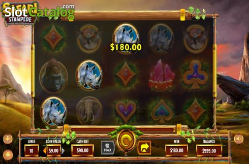Скрин3. Safari Stampede слот