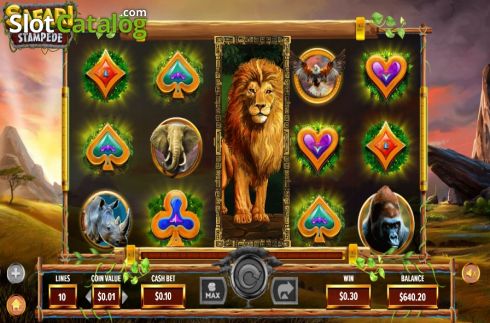 Скрин5. Safari Stampede слот