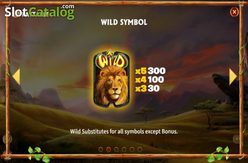 Скрин7. Safari Stampede слот