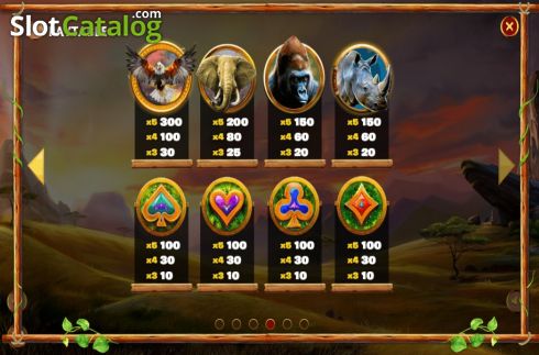 Скрин9. Safari Stampede слот