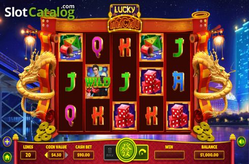 Скрин2. Lucky Macau слот